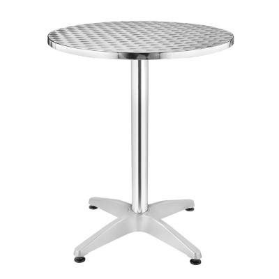 Mesa bistro redonda Bolero 80cm gris