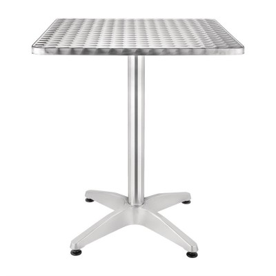 Mesa terraza cuadrada Bolero 60cm acero inoxidable