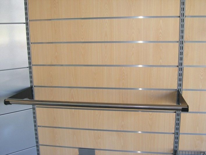 Cartela recta para perchero desmontable. 30
