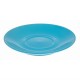 Platos taza café. Plato Olympia para tazas de 227ml y 341ml azul (Caja 12)