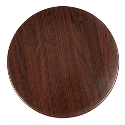 Tablero de mesa redondo Bolero 80cm marrón oscuro