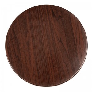 Tableros para mesa. Tablero de mesa redondo Bolero 80cm marrón oscuro