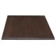 Tableros para mesa. Tablero de mesa cuadrado Bolero 60cm marrón oscuro