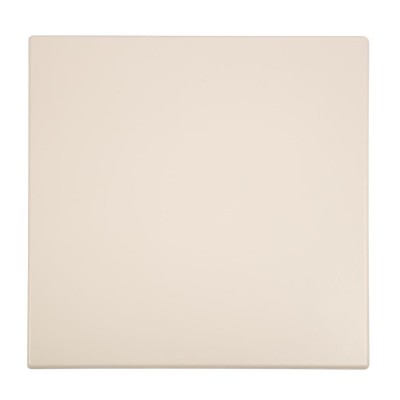 Tablero de mesa cuadrado Bolero 60cm blanco