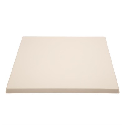 Tablero de mesa cuadrado Bolero 60cm blanco