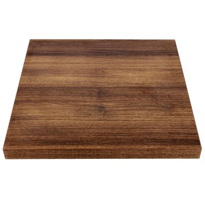 Tablero mesa Bolero cuadrado 600mm roble rustico