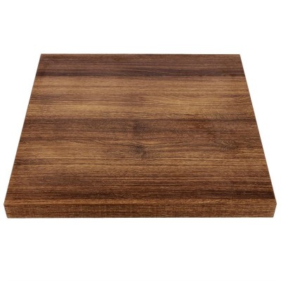 Tablero mesa Bolero cuadrado 700mm roble rustico