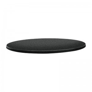 Tableros para mesa. Tablero redondo Topalit Classic Line Anthracite 700(Ø)mm