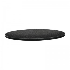 Tableros para mesa. Tablero redondo Topalit Classic Line Anthracite 800(Ø)mm