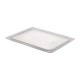 Tapas. Tapa polipropileno flexible con junta Cambro GN - 1/2