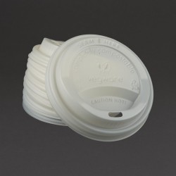 Tapas. Tapas compostables para bebidas calientes Vegware 340 / 455ml