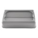 Tapas. Tapa gris para contenedor Slim Jim Rubbermaid