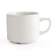 Tazas. Tazas de té Maple apilables Churchill Whiteware 200ml