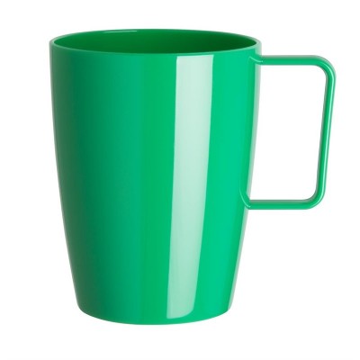 Tazas de policarbonato Kristallon verdes de 284ml