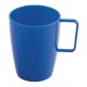 Tazas mug. Tazas de policarbonato Kristallon azules de 284ml