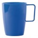 Tazas mug. Tazas de policarbonato Kristallon azules de 284ml