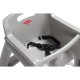 Tronas. Trona apilable resistente platino Rubbermaid