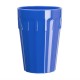 Vasos bajos. Vasos bajos policarbonato Kristallon 260ml azules