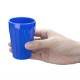 Vasos bajos. Vasos bajos policarbonato Kristallon 142ml azules