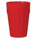 Vasos bajos. Vasos bajos policarbonato Kristallon 142ml rojos