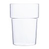 Vasos bajos. Vaso de poliestireno