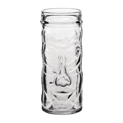 Vaso Utopia Tahiti Tiki transparente 450ml