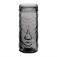 Vasos de tubo. Vaso Utopia Tahiti Tiki gris ahumado 450ml