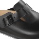 Zuecos;Zapatos de seguridad. Zueco profesional súper agarre Birkenstock negro Talla 38