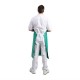 . Delantal con peto nylon PVC Whites verde