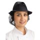 . Sombrero con redecilla Trilby azul marino Talla L