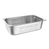 . Recipiente Gastronorm acero inoxidable perforado tamaño completo 150mm Vogue