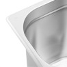 . Recipiente Gastronorm acero inoxidable tamaño un sexto 200mm Vogue