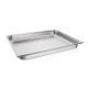 . Recipiente Gastronorm acero inoxidable tamaño completo doble 65mm Vogue