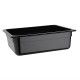 . Contenedor Gastronorm policarbonato tamaño medio 100mm negro Vogue