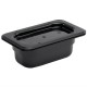 . Contenedor Gastronorm policarbonato un noveno 65mm negro Vogue