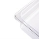 . Contenedor Gastronorm GN1/1 policarbonato transparente 65mm Vogue