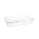 . Contenedor Gastronorm GN1/1 policarbonato transparente 100mm Vogue