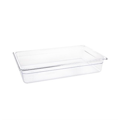 Contenedor Gastronorm GN1/1 policarbonato transparente 100mm Vogue