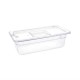 . Contenedor Gastronorm GN1/3 policarbonato transparente 100mm Vogue