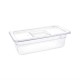 . Contenedor Gastronorm GN1/3 policarbonato transparente 100mm Vogue