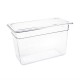 . Contenedor Gastronorm GN1/3 policarbonato transparente 200mm Vogue