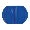 . Bandeja pequeña de policarbonato Kristallon azul con compartimentos 322mm