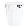 . Cubo de basura blanco 75