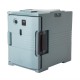 . Contenedor de carga frontal Cambro aislado azul