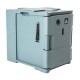 . Contenedor de carga frontal Cambro aislado azul