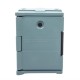 . Contenedor de carga frontal Cambro Gastronorm aislado azul