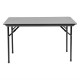 . Mesa banquete plegable rectangular Bolero 122cm