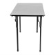 . Mesa banquete plegable rectangular Bolero 122cm