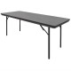 . Mesa banquete plegable rectangular Bolero 183cm