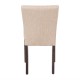 . Silla comedor Bolero Contemporary beige (Juego 2)